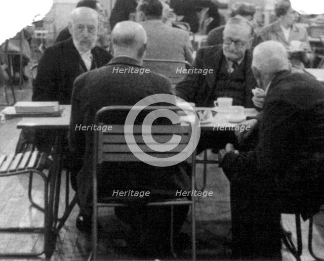 Sussex singers, Cecil Sharp House, London, 1957. Artist: Eddis Thomas
