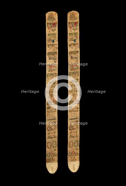 Suspenders, Portuguese, 1840-49. Creator: Unknown.