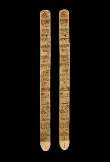 Suspenders, Portuguese, 1840-49. Creator: Unknown