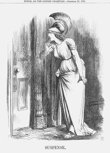 Suspense 1871. Creator: Joseph Swain