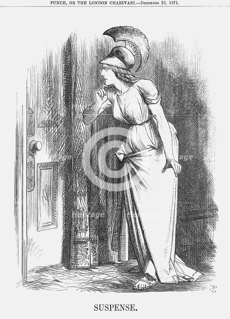 'Suspense', 1871. Creator: Joseph Swain.