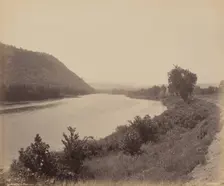 Susquehanna at Standing Stone, c. 1895. Creator: William H Rau