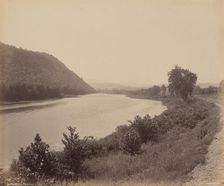 Susquehanna at Standing Stone, c. 1895. Creator: William H Rau
