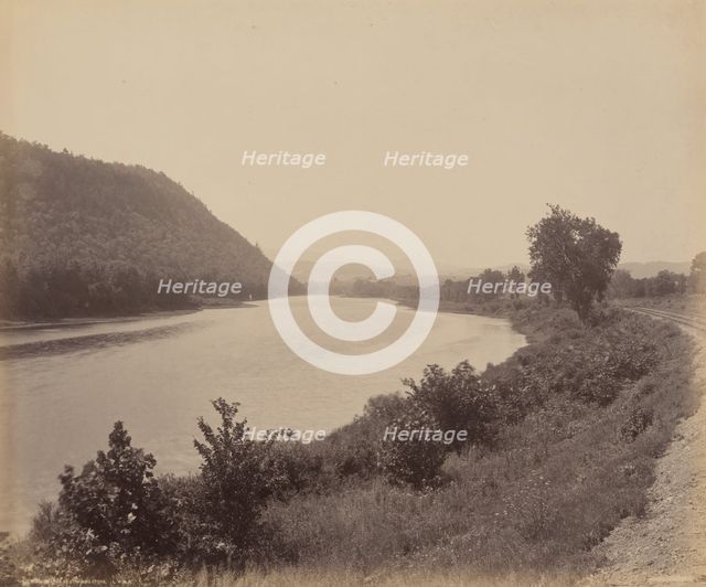 Susquehanna at Standing Stone, c. 1895. Creator: William H Rau.