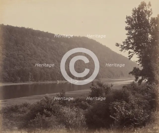 Susquehanna at Standing Stone, c. 1895. Creator: William H Rau.