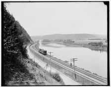 Susquehanna River at Owego Narrows, N.Y., c1900. Creator: Unknown