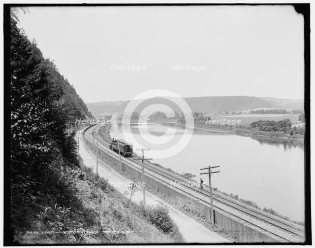 Susquehanna River at Owego Narrows, N.Y., c1900. Creator: Unknown.