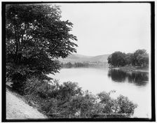 Susquehanna River below Binghamton, N.Y., c1900. Creator: Unknown