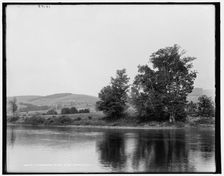 Susquehanna River near Conklin, N.Y., between 1890 and 1901. Creator: Unknown