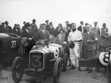 SV Holbrook, winner of the 500 Miles Race, Brooklands, Surrey, (c1920s?)