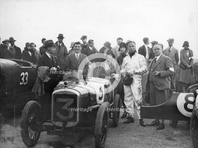 SV Holbrook, winner of the 500 Miles Race, Brooklands, Surrey, (c1920s?). Artist: Unknown