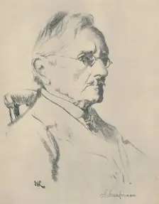 SV. Sveinbjörnsen 1919. Artist: Ernest Stephen Lumsden