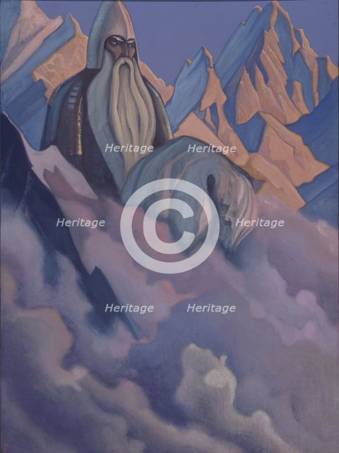 Svyatogor, 1942. Artist: Roerich, Nicholas (1874-1947)