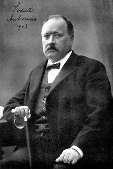 Svante Arrhenius (1859-1927), Swedish physicist and chemist, 1903