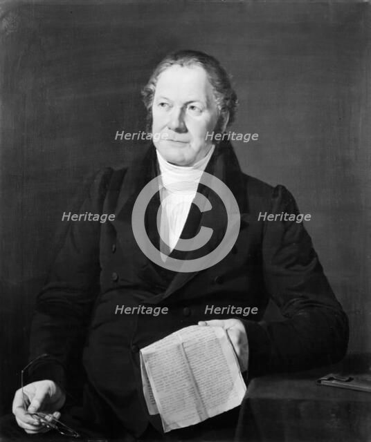 Svend Svendsen Lunde, the artist's father, 1836. Creator: Anders Christian Lunde.