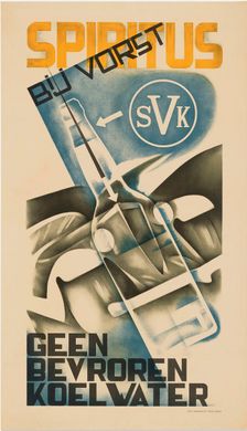 SVK - Spiritus bij Vorst, c1925. Creator: Anon