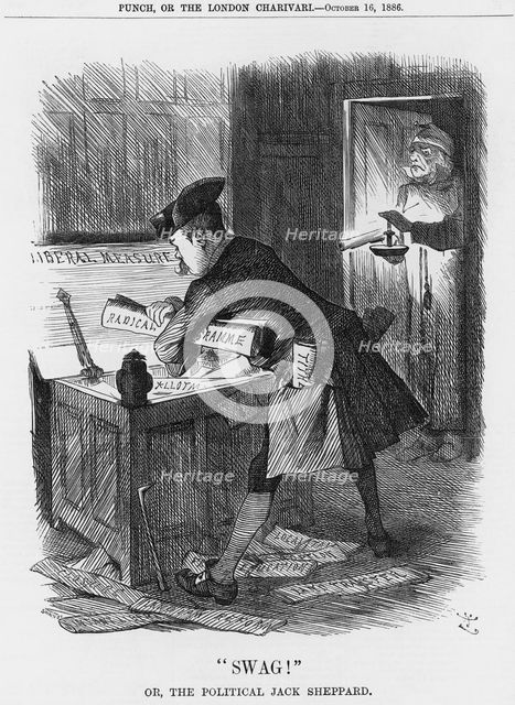"Swag!", 1886. Creator: Joseph Swain.