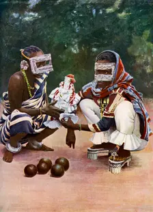 Swahili women with a fetish, Zanzibar