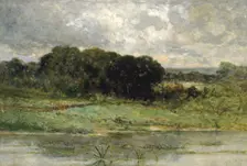 Swale Land, 1898. Creator: Edward Mitchell Bannister