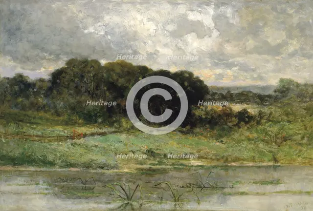 Swale Land, 1898. Creator: Edward Mitchell Bannister.