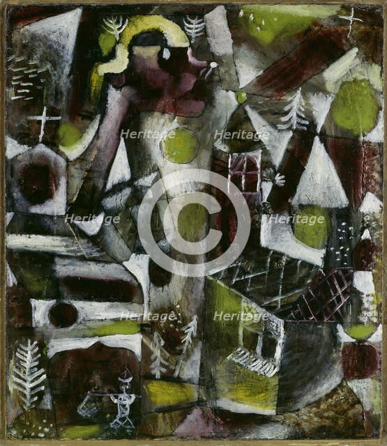 Swamp Legend (Sumpflegende), 1919. Creator: Klee, Paul (1879-1940).