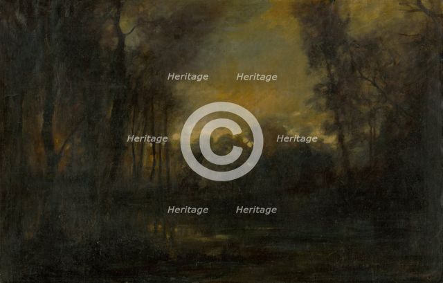 Swampy Landscape, 1880-1900. Creator: Ladislav Mednyanszky.