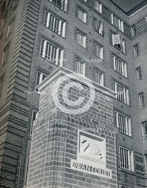 'Swan Court, Chelsea', 1932. Artist: Unknown.