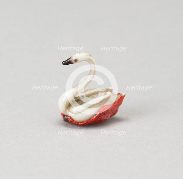 Swan, France, 18th century. Creator: Verres de Nevers.