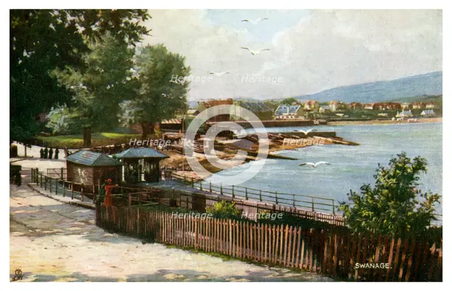 Swanage, Dorset, early 20th century(?). Artist: Unknown