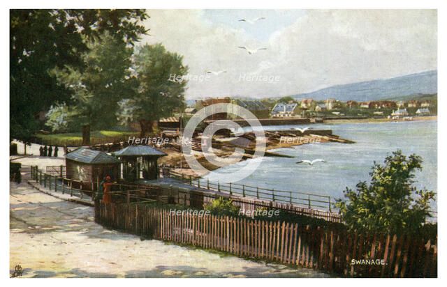 Swanage, Dorset, early 20th century(?). Artist: Unknown