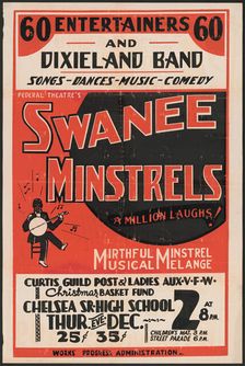 Swanee Minstrels, [193-]. Creator: Unknown