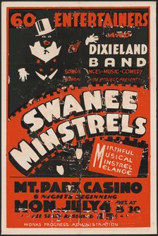 Swanee Minstrels, Holyoke, MA, [193-]. Creator: Unknown