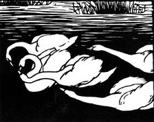 Swans 1892. Artist: Félix Vallotton