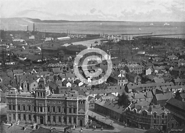 'Swansea', c1896. Artist: Valentine & Sons.