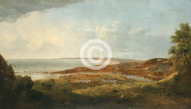Swansea, c1830. Creator: Penry Williams.