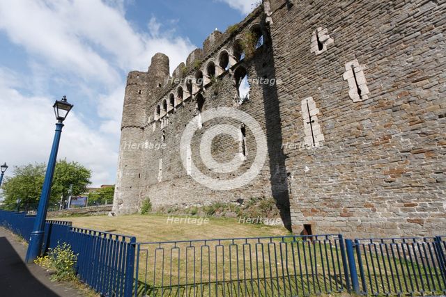 Swansea Castle, South Wales, 2010. Creator: Peter Thompson.