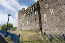Swansea Castle, South Wales, 2010. Creator: Peter Thompson