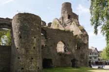 Swansea Castle, South Wales, 2010. Creator: Peter Thompson