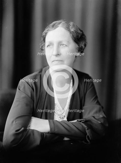 Swanson, Carl, Mrs. - Portrait, 1933. Creator: Harris & Ewing.