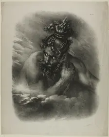 Swaran, after The Apotheosis of French Heroes Who Died for Their Country during the War fo..., 1821. Creators: Hyacinthe-Louis-Victor-Jean-Baptiste Aubry-Lecomte, Godefroy Engelmann