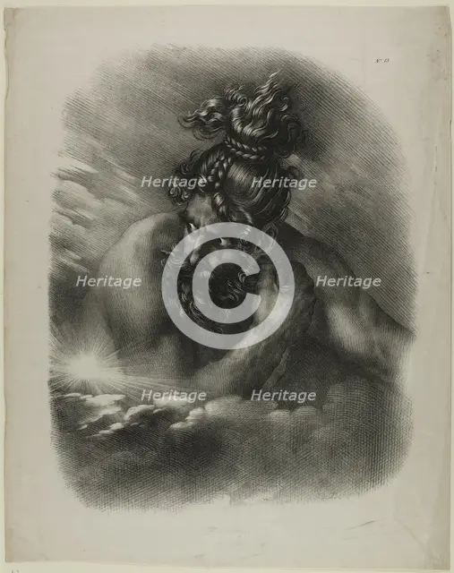 Swaran, after The Apotheosis of French Heroes Who Died for Their Country during the War fo..., 1821. Creators: Hyacinthe-Louis-Victor-Jean-Baptiste Aubry-Lecomte, Godefroy Engelmann.