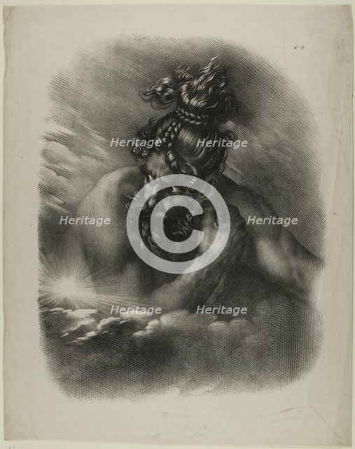 Swaran, after The Apotheosis of French Heroes Who Died for Their Country during the War fo..., 1821. Creators: Hyacinthe-Louis-Victor-Jean-Baptiste Aubry-Lecomte, Godefroy Engelmann.