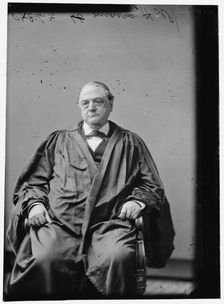 Swayne, Judge (Supreme Court), between 1870 and 1880. Creator: Unknown
