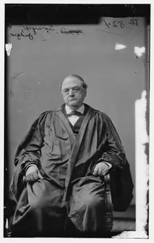 Swayne, Judge (Supreme Court), between 1870 and 1880. Creator: Unknown
