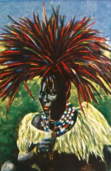 Swazi man from South Africa, c1928. Creator: Unknown