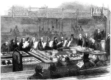 Swearing in members of the new parliament, 19th century