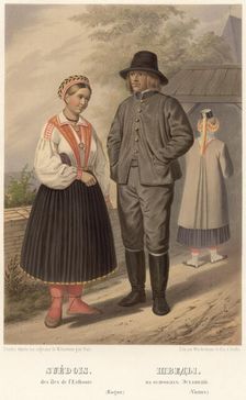 Swedes. On the islands of Estonia, 1862. Creator: Karl Fiale