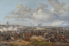 Swedish Troops Assaulting the Town Gate of Leipzig, October 19, 1813, 1853