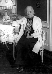 Swedish writer, Selma Lagerlof (1858-1940), c1940. Creator: Unknown