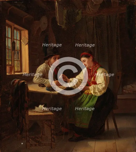Swedish Folks, 1867. Creator: Karl Emanuel Jansson.